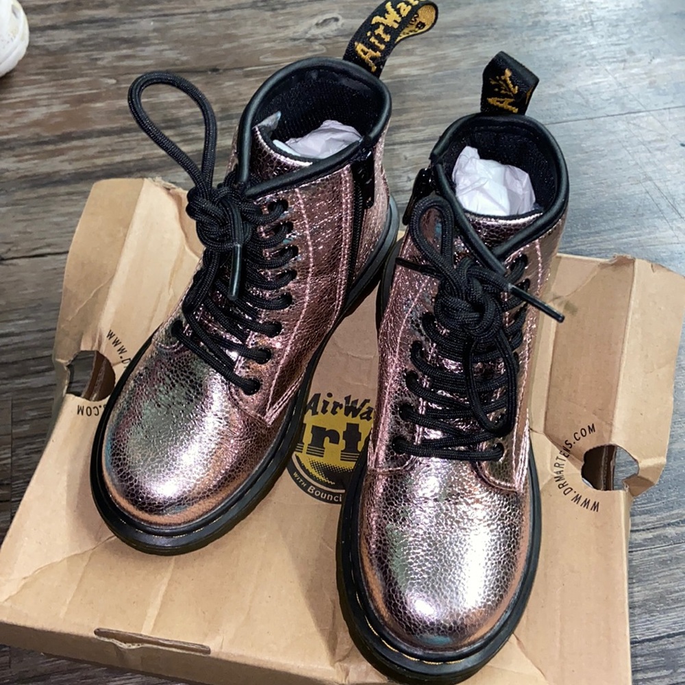 Dr Martens girls boots.